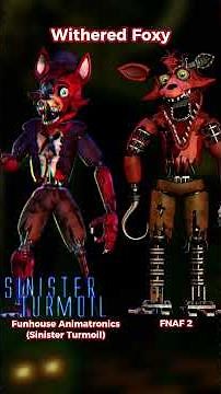 Sinister Turmoil Funhouse Animatronics Vs FNAF 2