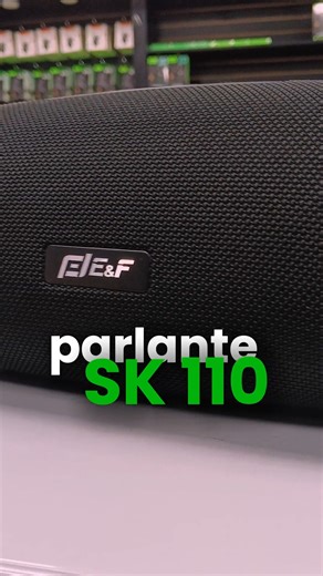 🔊🔥 SK 110 de E&F Con 100W de potencia y resistencia IPX4 💧, listo para que la fiesta no se detenga. 🎶💥 | E&F MAX Series