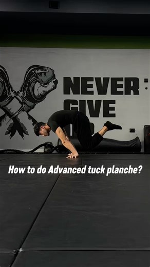 How to do Advanced tuck planche? #calisthenics #balancefitness #fitness #sports #workout #mobility