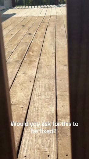 Strait as an arrow lol | Madison Stain and Seal