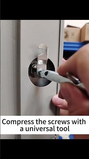 VADANIA Cabinet Cam Lock is easy to install