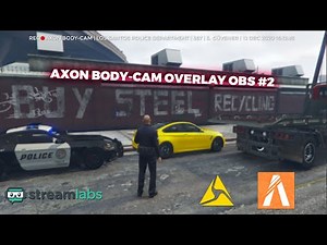 Axon Body-Cam Overlay #2 OBS [FiveM] #EN #TR