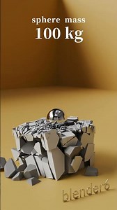 physics simulation series 05 #creativeblender #blendergameengine #animation