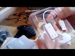 USB Sound Adapter 7.1 Channel - White