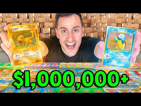I Bought a $1,000,000 Pokemon Cards Collection