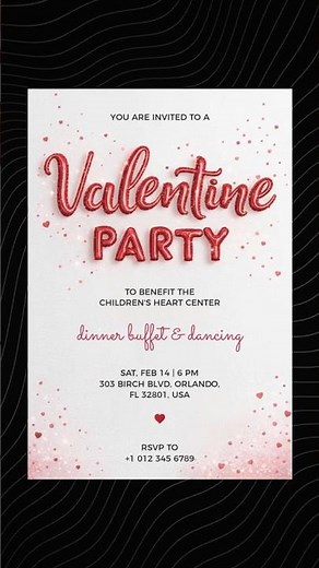 Start creating the perfect Valentine invite🎉