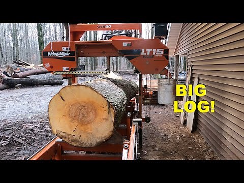 Birds Eye Maple on the Sawmill | Pushing the LT15Wide to Its Limits