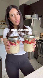 Meal prep for breakfast is a game changer! Follow HealthyGirl Kitchen for more vegan recipes! 🍓🫐✨ | HealthyGirl Kitchen