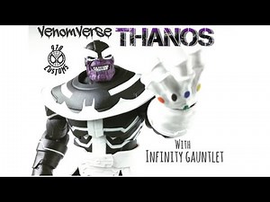 THANOS Venomized Custom Marvel Legends Spider-man 6” action figure review