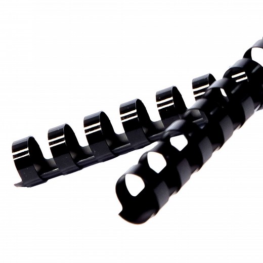 Black Plastic Binding Combs