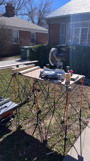Who else is ready for warm weather and working outside? #deltatools @tomrar_woodworks "Install set up! Ready to get some work INSTALLED!" #tools #woodworking #woodshop #bluecollar | Delta Machinery | Facebook