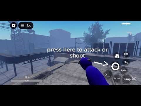 controls for Roblox slendytubbies 3: multiplayer