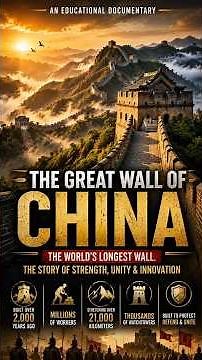 The Great Wall of China | The Story Behind the World's Longest Wall