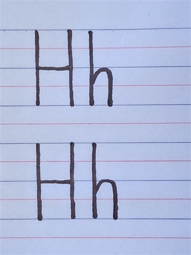 How to Write the Letter Hh: A Beginner's Guide