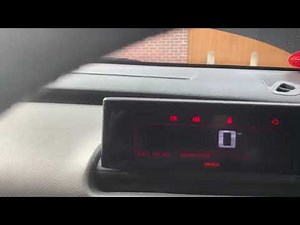 How to reset the service light of the Citroen C4 Cactus 2016