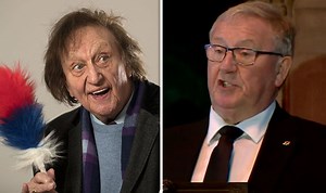 Friends and family speak at Ken Dodd's funeral