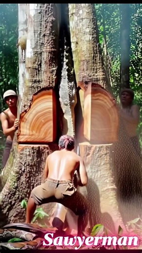 UNEXPECTED ENDING: Lumberjack fells tree... and ENCOUNTERS MYSTERIOUS Reptiles!