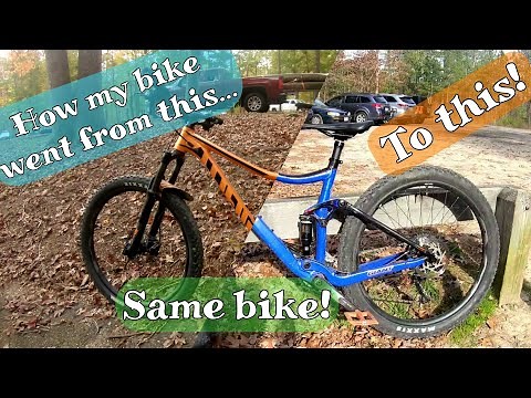 I vinyl wrapped my entire bike!