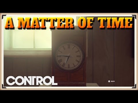 Control A Matter Of Time Side Mission (Motel Clock Puzzle & Solution)