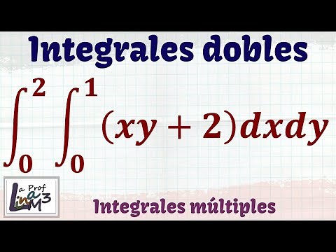Double Integral (xy+2)dxdy | Exercise 3 | Professor Lina M3