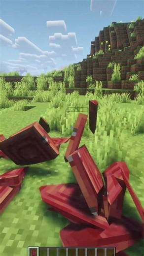 Mangrove Door Physics in Minecraft