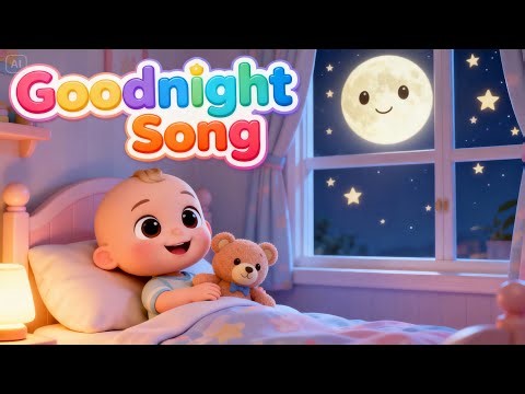 Goodnight Little One ✨ | Sleep Time Nursery Rhyme | Animated Dreams