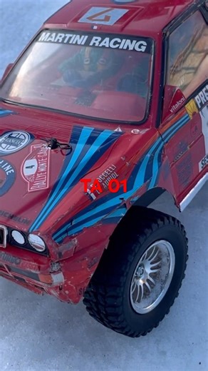 【ぼーっとラジコン】タミヤTA 01ランチアデルタ540モーターCC01タイヤ