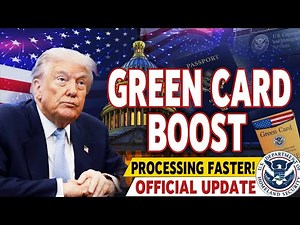 BREAKING: Green Card Update 2025 – Trump Speeds Up Citizenship Process!