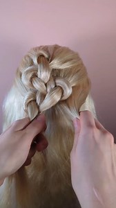 2.1M views · 16K reactions | The easiest loop updo tutorial! | MetDaan Hairstyles | Facebook