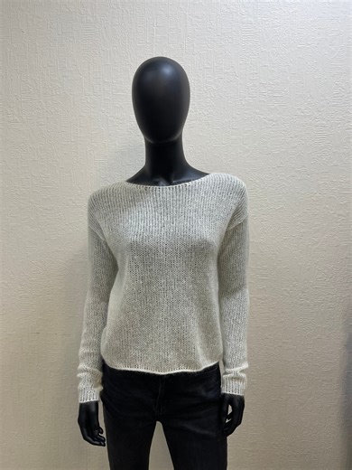 White Mohair Knit Sweater: Chunky See Through Fuzzy Pullover - Etsy