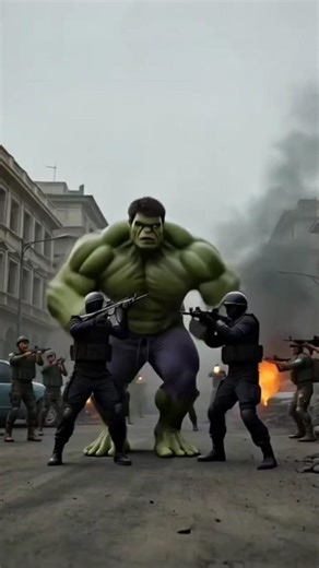 Hulk or army milke Shahar bacha rahe hain 🥰✨#hulk #army#funny #shorts#video #aa23 #exe