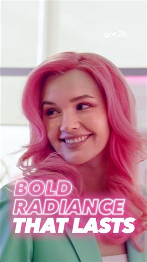 Say goodbye to boring color with göt2b Metallics Pink Passion