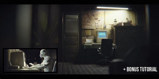 Create Living Room From Single Image   Robot, 4H30 Min Tutorial   files (free part)