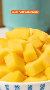 1.2K views · 15 reactions | These sour mango cubes are so easy, you’ll never go back to snacking on candy. Be careful — you might have trouble putting them down! 省 Try them yourself: https://www.mango.org/recipes/sour-mango-cubes-quick-frozen-fruit-snack/ #sourfruit #mango #sourfruitmango #mangocubes #snackideas | Mango Board | Facebook