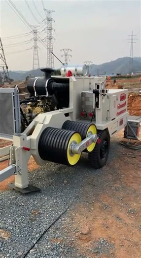 Why 220kN Puller Crushes Power Line Stringing?