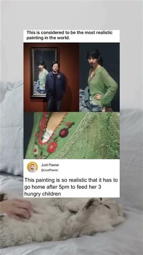 The most realistic painting in the world