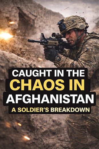 Caught in the Chaos in Afghanistan A Soldier’s Breakdown! . . #usarmy #military #combat #storytime