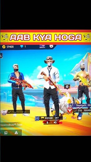 HAPPY SARKAR NE GRAND MASTER PAHUCHA DIA 🥵 || WAIT FOR END 😈 || #freefire #shorts #riotff