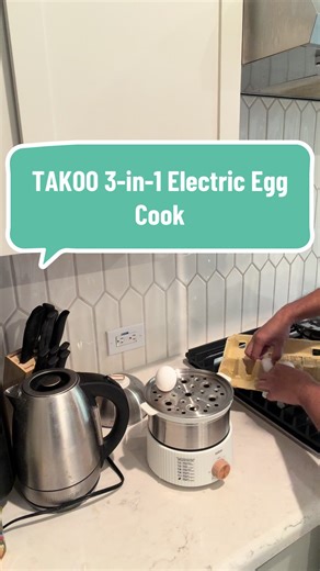 TAKOO 3-in-1 Electric Egg Cooker Review and Recipes