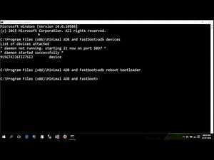 How to install Fastboot driver in windows