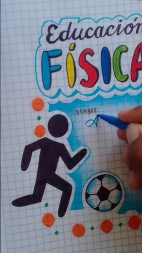 Caratula increible de educacion fisica facil #caratulas