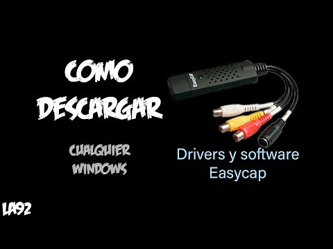 TUTORIAL: DESCARGAR E INSTALAR DRIVERS PARA EASYCAP (PARA TODOS LOS WINDOWS) | LuisAlfredo92