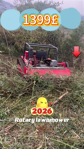 Remote Control Diesel Lawn Mower for Municipal Use