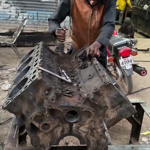 V8 Engine Restoration with Basic Tools