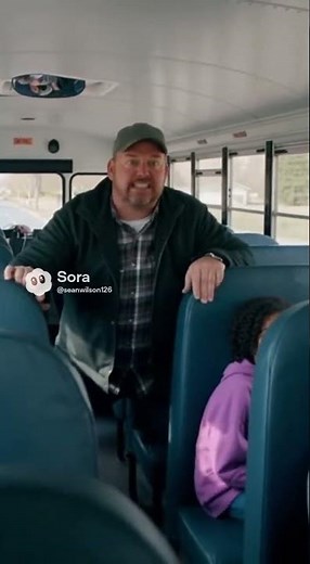 angry school bus driver yelling and swearing at kids for not following directions (FAKE)