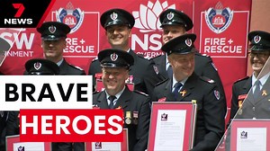 33K views · 253 reactions | For our firefighters’ incredible acts of bravery are par for the course. They've been honoured for their heroism by Fire and Rescue NSW. Download the 7NEWS app: 7news.link/7newsapp #7NEWS | 7NEWS Sydney | Facebook