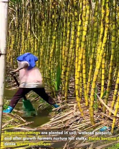 304K views · 618 reactions | Farmers Planting Sugarcane Step By Step #SugarcaneFarming #CropCultivation #FarmLife #HarvestingSeason #Agriculture | lamaestramiel | Facebook