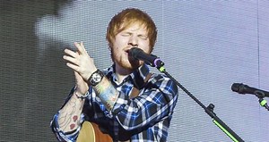 Ed Sheeran Leads O2 Arena In A 16,000 Person Sing-Along At Jingle Bell Ball 2014