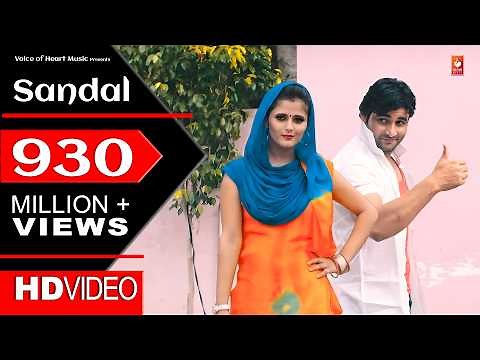 Sandal | सैंडल | Haryanvi DJ Song 2016 | Vijay Varma, Anjali Raghav | Raju Punjabi, Sonika Singh