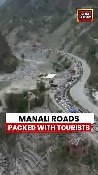 Viral Video: Kullu-Manali Sees Huge Influx of Tourists | Viral News | Himachal Pradesh